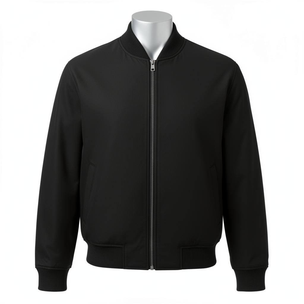 Jaqueta Bomber Premium Preta